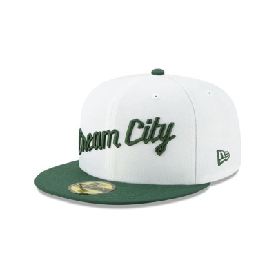 Milwaukee Bucks Gorra | New Era 2019 NBA Authentics City Series Holiday Pack 59fifty Fitted Cap Mexico - Blancos